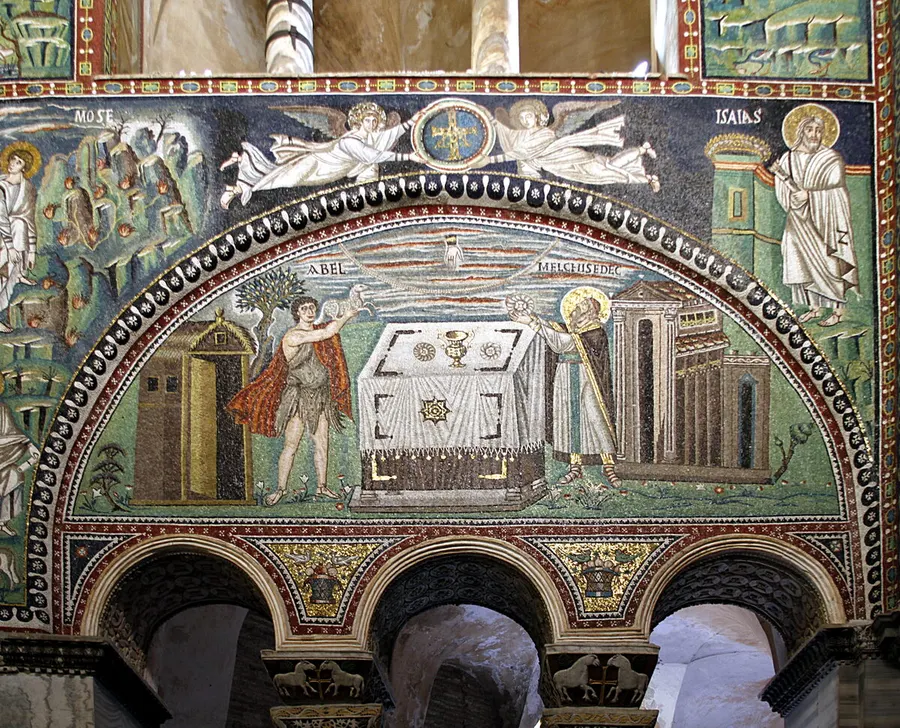 Mosaïques de la Basilique Saint-Vital de Ravenne (VIᵉ siècle)